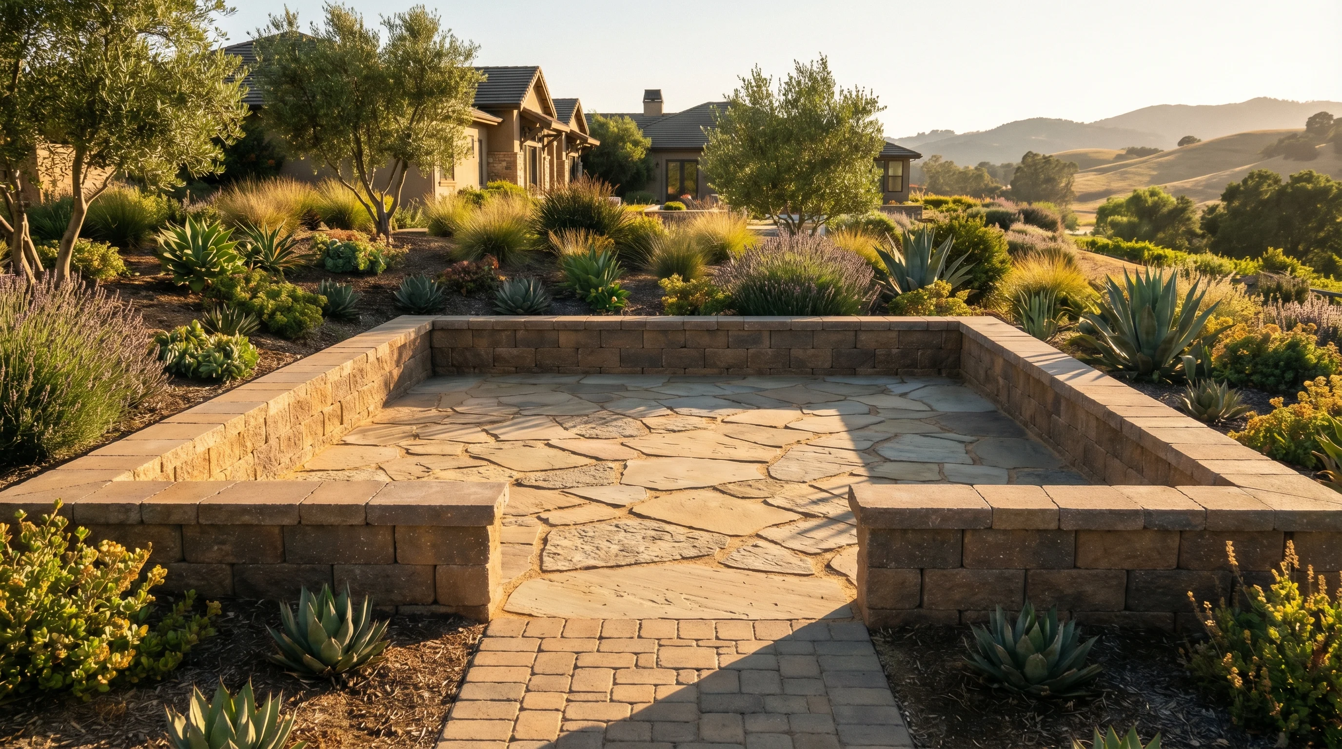 Walls, Patios, Walkways & Steps